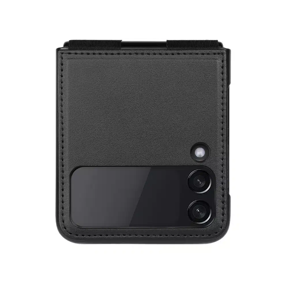 Capa Samsung Galaxy Z Flip4 5G em couro vegano Nillkin | ByteNova