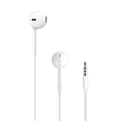 Auriculares Apple EarPods com ficha para auscultadores de | ByteNova