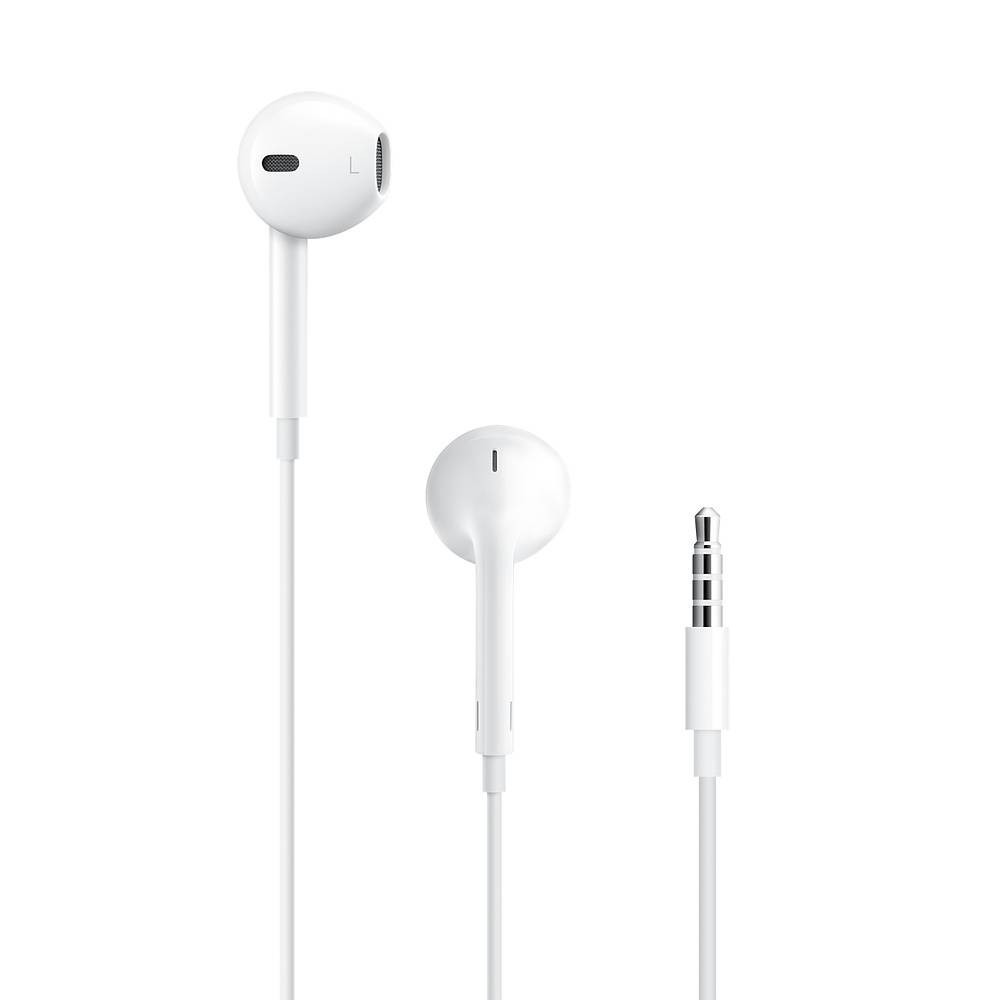 Auriculares Apple EarPods com ficha para auscultadores de | ByteNova