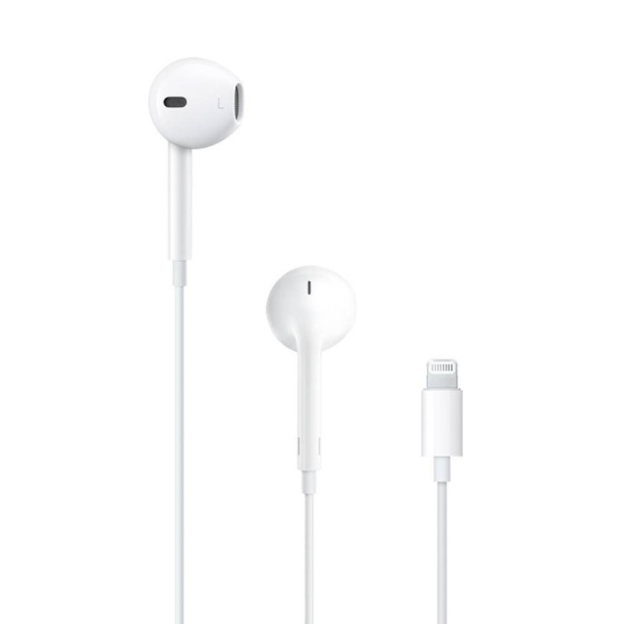 Auriculares Apple EarPods com conetor Lightning (Original) | ByteNova