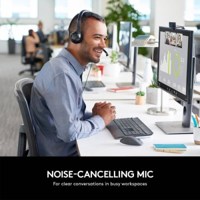Auscultadores Logitech H390 Headset USB 2.0 | ByteNova
