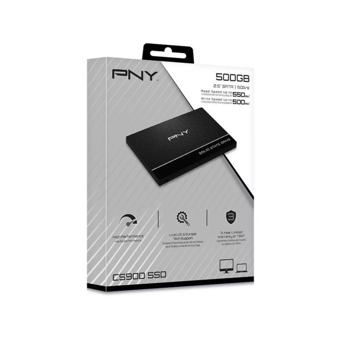 Disco SSD Pny CS900 500GB SATA Iii | ByteNova