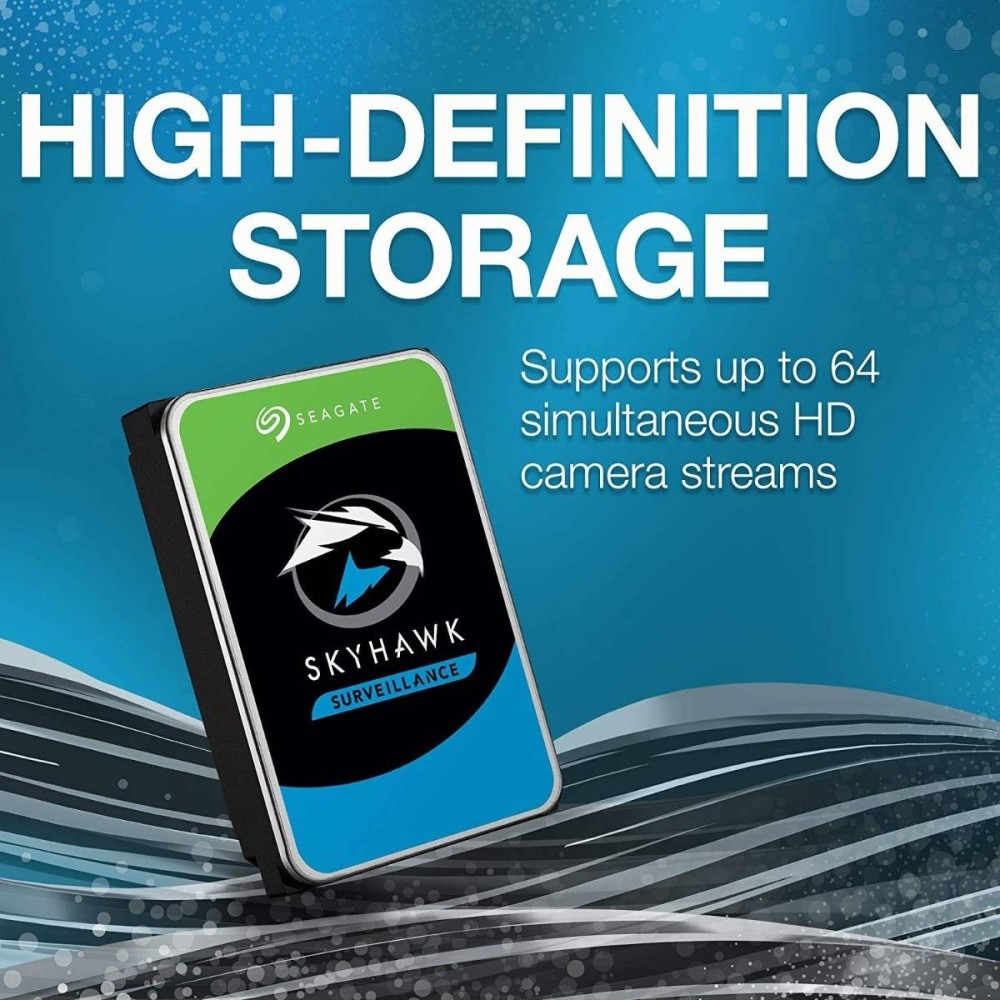 Disco Rígido 3.5″ Seagate SkyHawk 2TB 5400RPM 256MB SATA | ByteNova