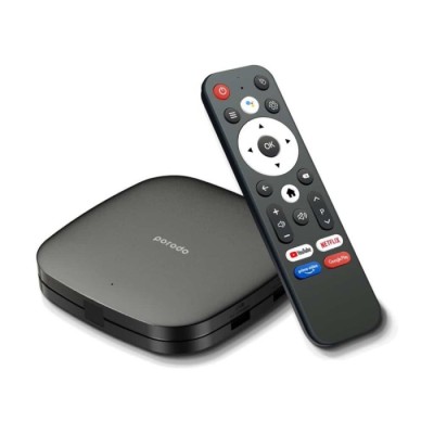 Android TV Box Porodo 1080P 2GB RAM 8GB ROM – Preto | ByteNova