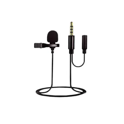 Microfone de lapela – Lavalier MicroPhone JH-043-A | ByteNova