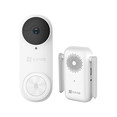 Campainha Inteligente WiFi FullHD EZVIZ DB2C | ByteNova