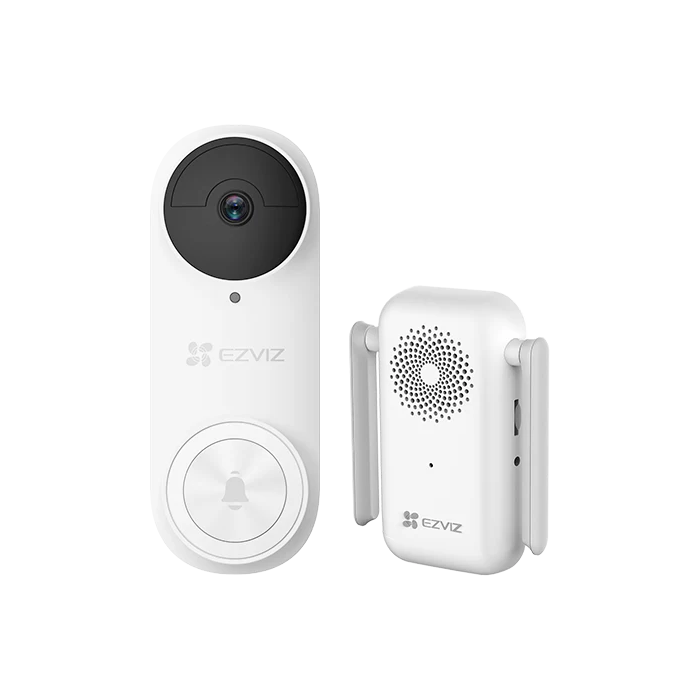 Campainha Inteligente WiFi FullHD EZVIZ DB2C | ByteNova