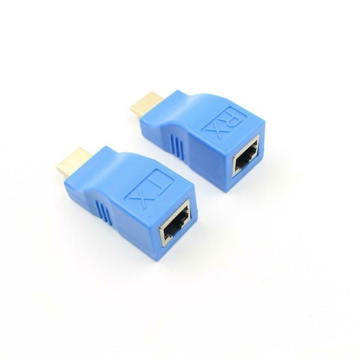 Extensor HDMI para adaptador Ethernet LAN de rede RJ45 | ByteNova