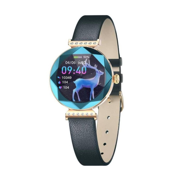 Relógio Inteligente Swarovski Green Lion – Blue | ByteNova