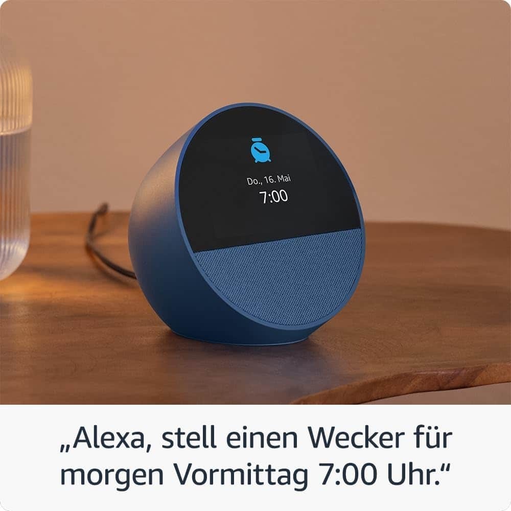 Amazon Echo Spot Com Alexa Integrada – Preto | ByteNova