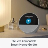 Amazon Echo Spot Com Alexa Integrada – Branco Glaciar | ByteNova
