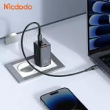 Carregador Rápido Mcdodo 67w GaN 5 Mini 3 Portas c/ Cabo | ByteNova