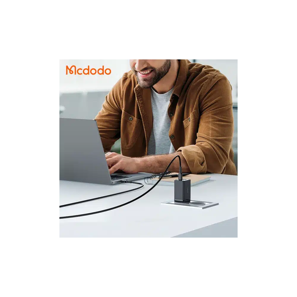 Carregador Rápido Mcdodo 67w GaN 5 Mini 3 Portas c/ Cabo | ByteNova