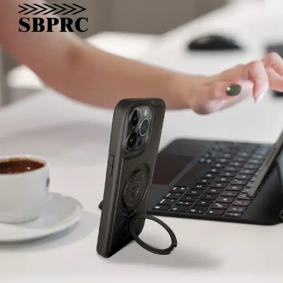 Capa de couro genuíno Santa Barbara para iPhone 16 Pro | ByteNova