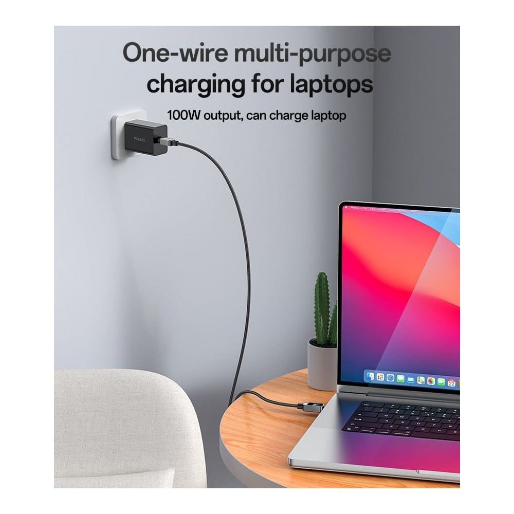Cabo Dual USB C de Dados e Carregamentos super rápido | ByteNova