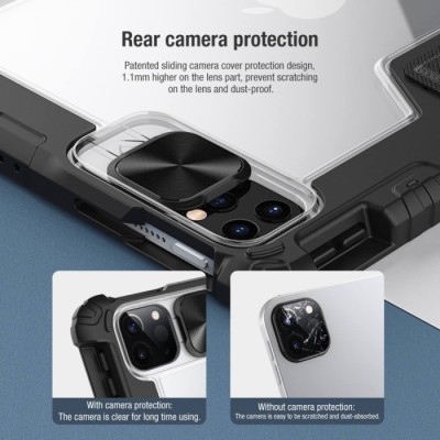 Capa de couro Nillkin Bumper Pro para Apple iPad Air 11 | ByteNova