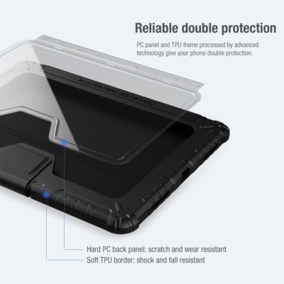 Capa de couro Nillkin Bumper Pro para Apple iPad Air 11 | ByteNova