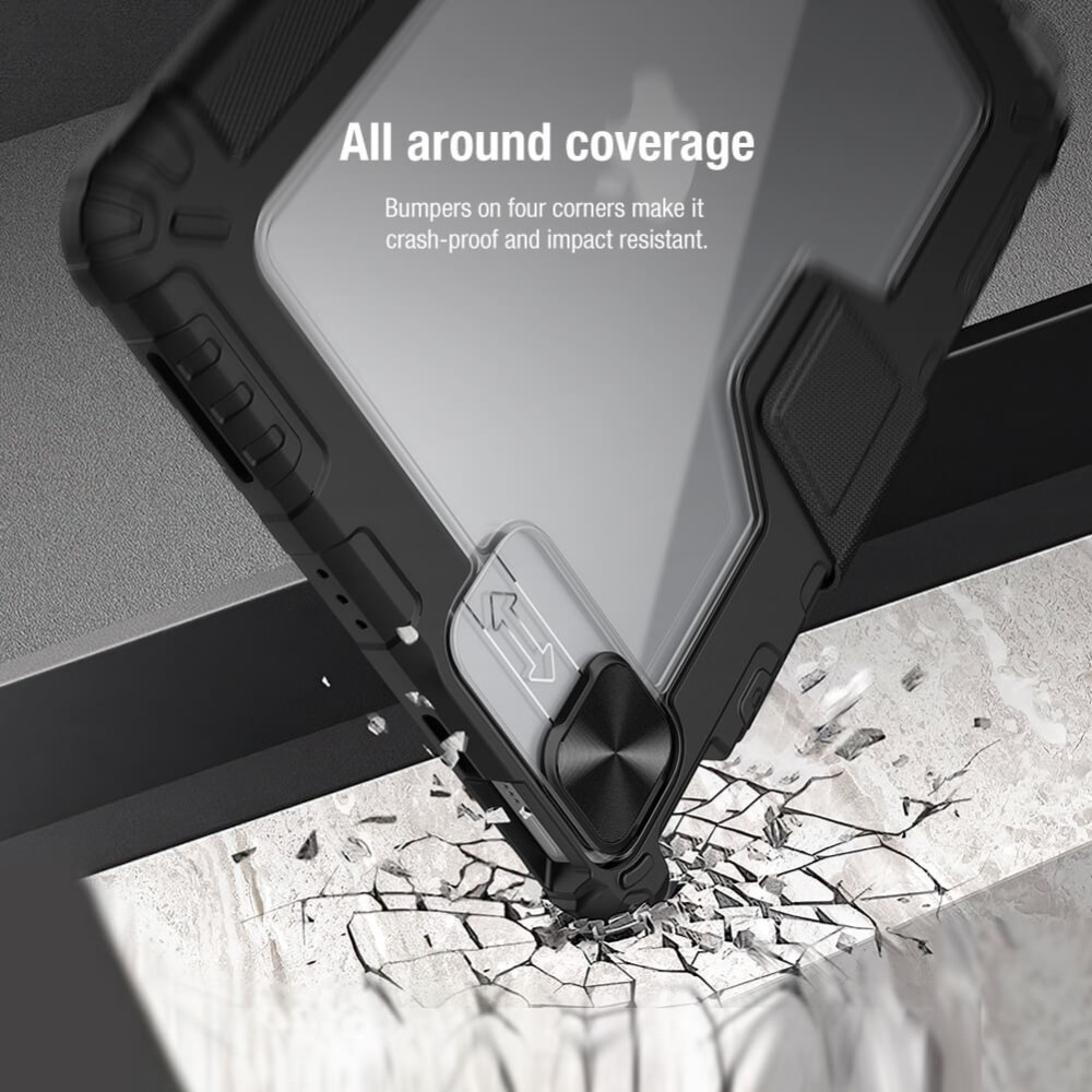 Capa de couro Nillkin Bumper Pro para Apple iPad Air 11 | ByteNova