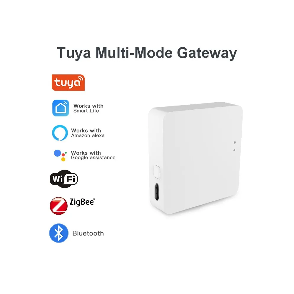 Tuya Multi Mode ZigBee Bluetooth Gateway Hub Wireless | ByteNova