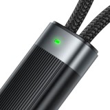 Cabo 2 em 1 USB-C para USB-C duplo 100W Cabo Inteligente | ByteNova