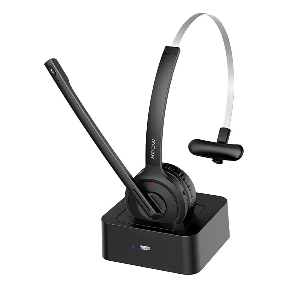 Auscultadores Bluetooth 5.0 Mpow M5 Pro Mono P Escritório | ByteNova