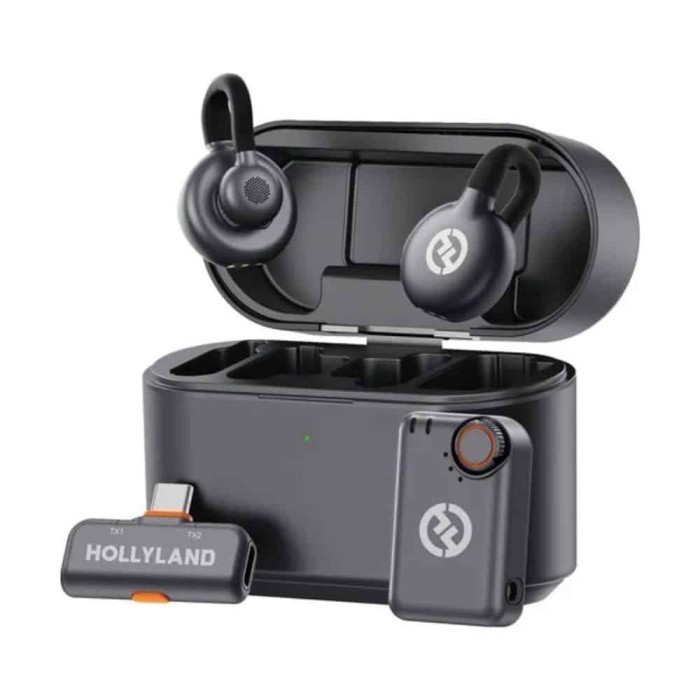 Sistema de microfone sem fio Hollyland LARK M2S Combo | ByteNova