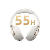 Auscultadores QCY H3 Pro ANC híbrido de 50 dB, alta | ByteNova