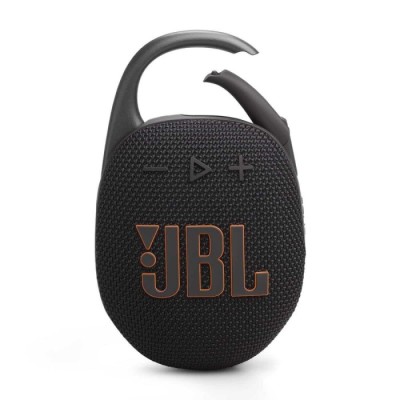 Coluna Portátil JBL Clip5 Bluetooth Preta | ByteNova