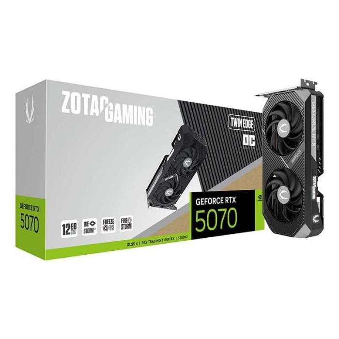 Placa Gráfica Zotac Gaming NVIDIA GeForce RTX 5070 | ByteNova