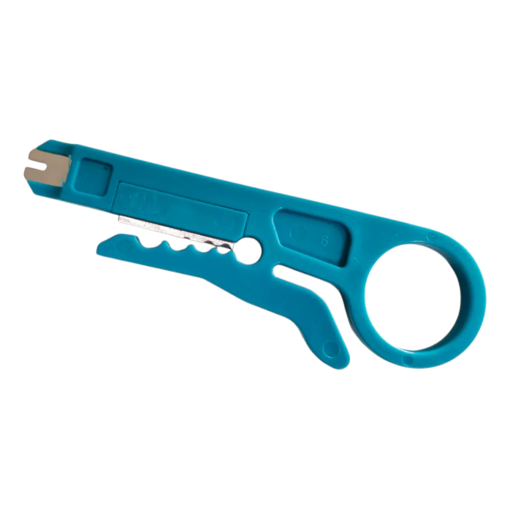 Alicate de Crimpagem Total p/ RJ45/RJ11/RJ12 | ByteNova