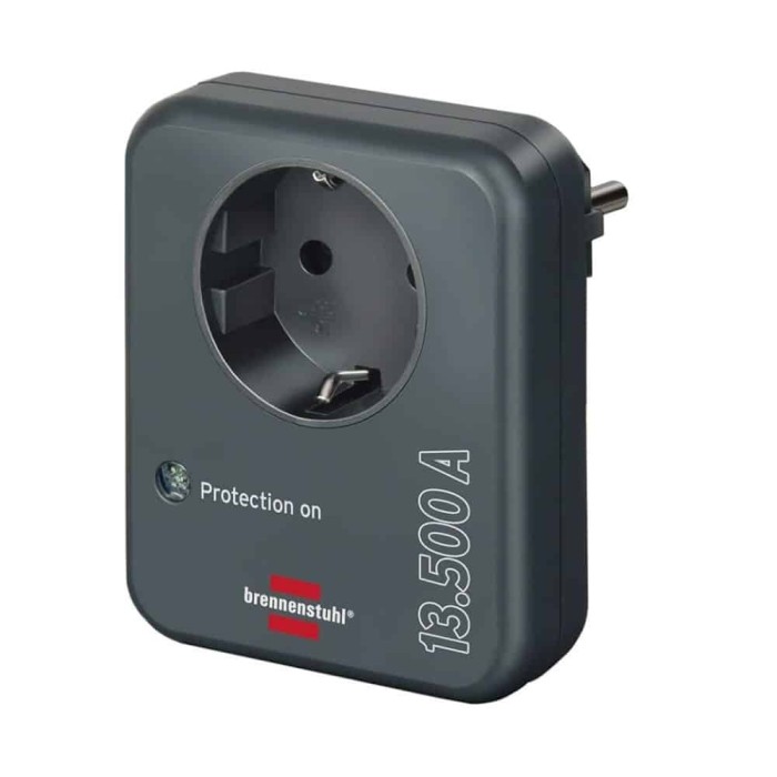 Supressor de Picos Brennenstuhl Até 13,500A c/ anti-raios | ByteNova