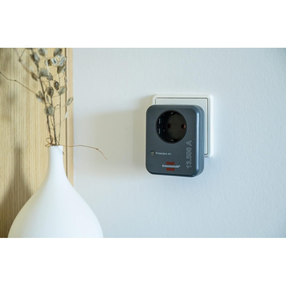 Supressor de Picos Brennenstuhl Até 13,500A c/ anti-raios | ByteNova