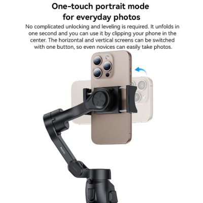 Estabilizador Gimbal de Três Eixos c/ Rastreamento Auto | ByteNova
