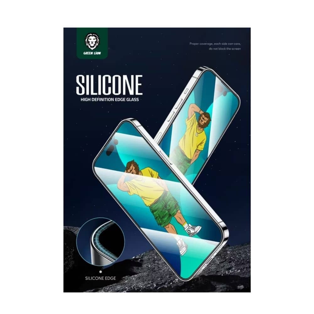 Película iPhone 14 de tela de silicone 3D HD 6.1″ com | ByteNova