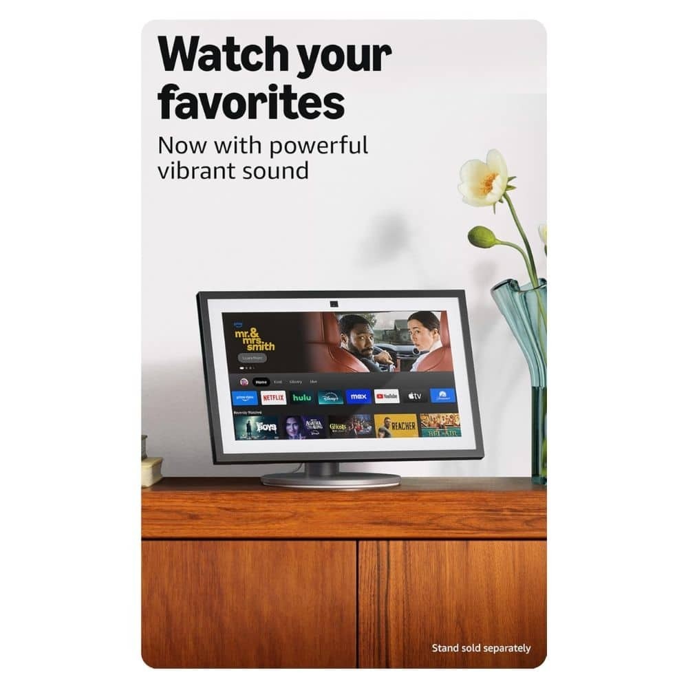 Amazon Echo Show 15 (2ª Gen) Full HD de 15,6″ com Fire TV | ByteNova