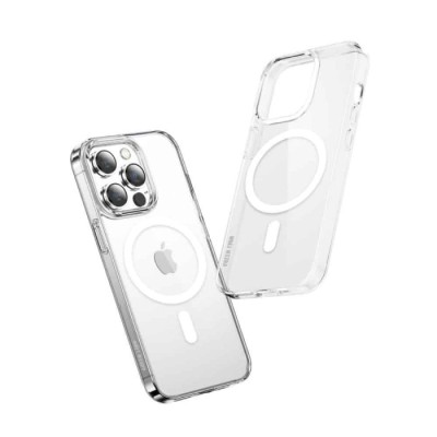 Capa Anti-Shock 360º transparente com Magsafe Green Lion | ByteNova