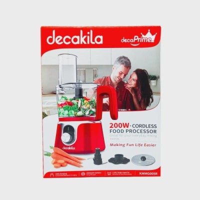 Processador de alimentos sem fio Decakila 1,25L 200W com | ByteNova