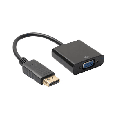 Cabo Adaptador DisplayPort DP para VGA Preto | ByteNova