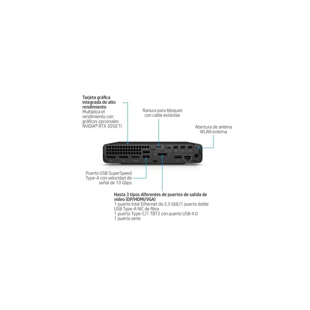 Computador HP Elite Mini 800 G9 i7-13700| 32GB RAM DDR5| | ByteNova