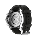 Smartwatch Porodo RAYTONA com pulseira de silicone – Preto | ByteNova