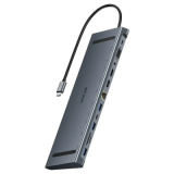 Dockistation Hub USB-C 4K HDMI 12 em 1 da Green Lion – | ByteNova
