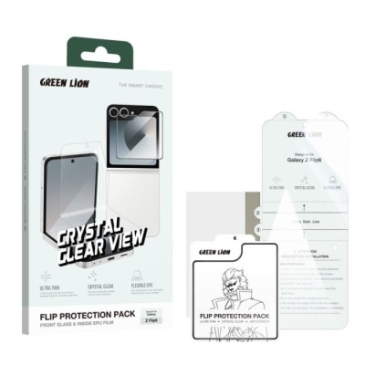 Película transparente Protection Pack Green Lion para | ByteNova