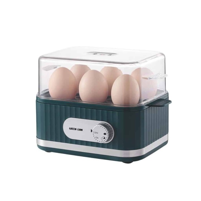 Cozinhador de Ovos Inteligente Green Lion 400W – Verde | ByteNova