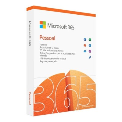 Sw Ms Office 365 Pessoal 1PC 1 Ano – Esd | ByteNova