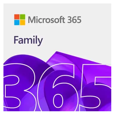 Sw Ms Office 365 Família 6PC 1 Ano – Esd | ByteNova