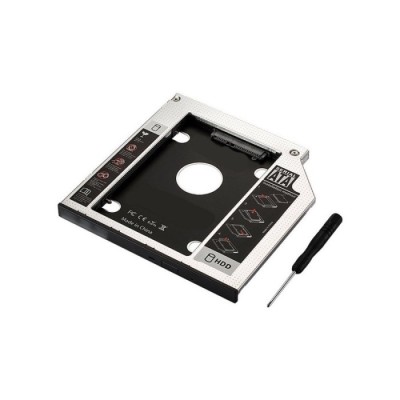 Adapt Caddy Ewent SATA Iii Ssd/hdd P/ Drive Slot 9.5MM | ByteNova