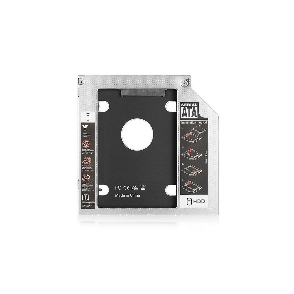 Adapt Caddy Ewent SATA Iii Ssd/hdd P/ Drive Slot 9.5MM | ByteNova