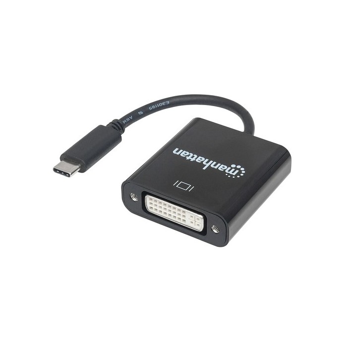 Adapt USB-C (m) To DVI (f) Manhattan | ByteNova