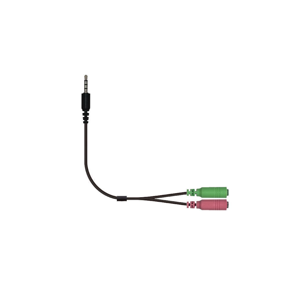 Adaptador Audio Genius Acc-100 2X3.5MM To 1X3.5MM | ByteNova