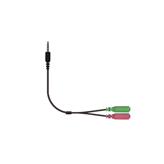 Adaptador Audio Genius Acc-100 2X3.5MM To 1X3.5MM | ByteNova